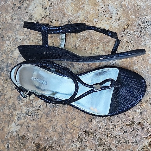 Strappy Wedge Sandals - Picture 2 of 5